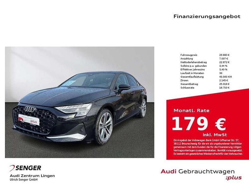 Gebraucht Audi A3 Advanced 116 PS (85 kW) 2025 Mythosschwarz metallic Limousine