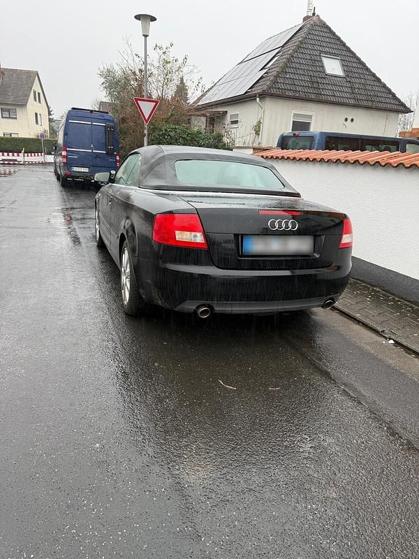 Gebraucht Audi A4 Cabriolet S-Line 162 PS (119 kW) 2004 Schwarz Cabrio