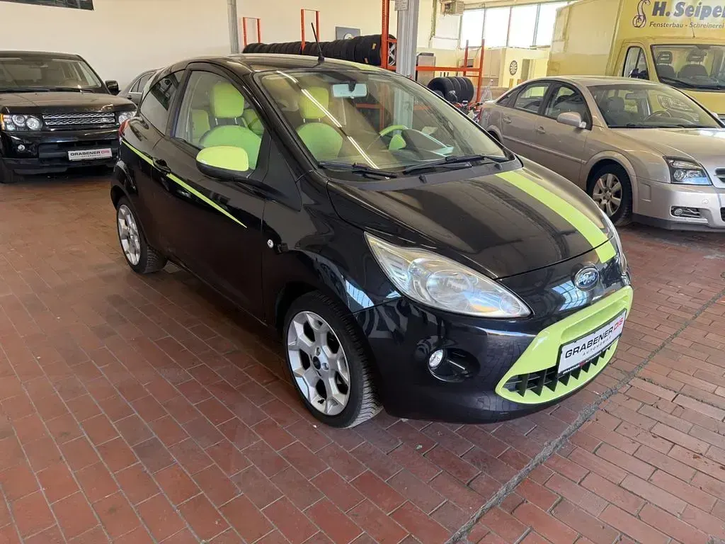 Gebraucht Ford Ka Titanium 69 PS (50 kW) 2011 Schwarz Kleinwagen