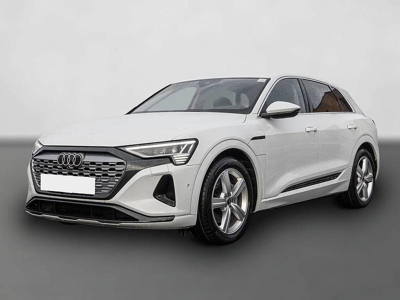 Gebraucht Audi Q8 e-tron Advanced 250 kW (340 PS) 2023 Weiß SUV