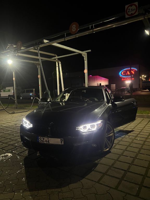 Grau Gebraucht 2014 BMW 420 Sport Line Coupé | 13.800 € (Superpreis) - Bild 1/4