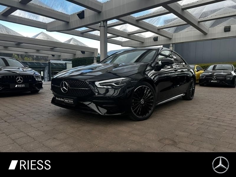 Schwarz Gebraucht 2024 Mercedes CLA220 AMG Limousine | 43.440 € (Teuer) - Bild 1/4