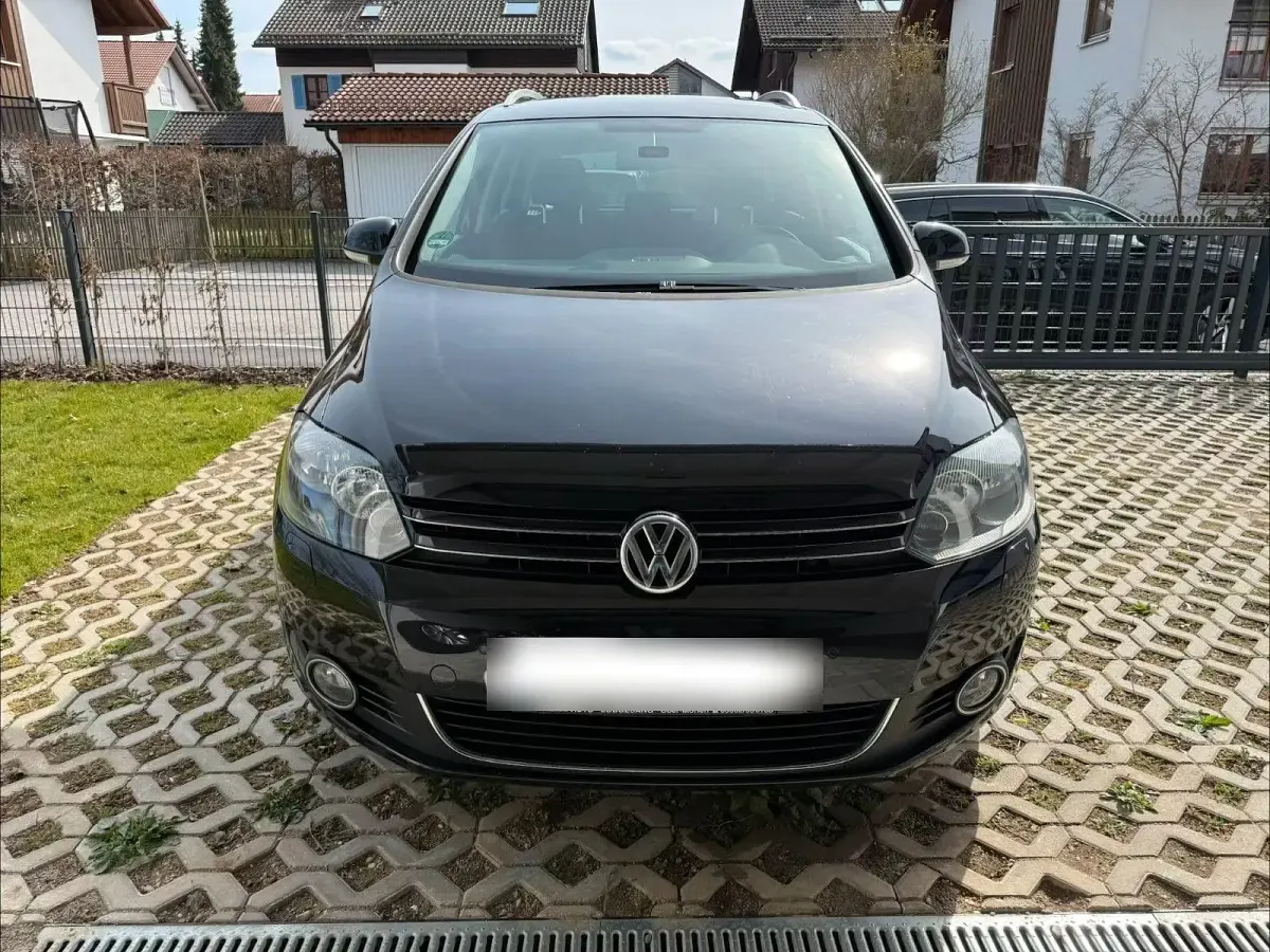 Gebraucht VW Golf Plus 122 PS (89 kW) 2012 Schwarz Van / Kleinbus