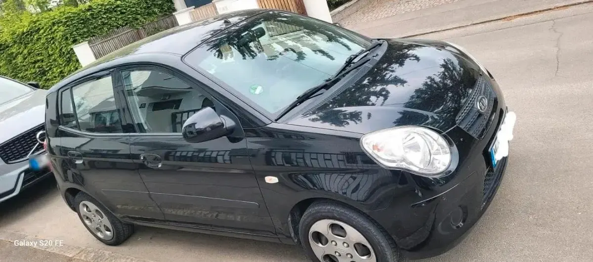 Gebraucht Kia Picanto 65 PS (47 kW) 2009 Schwarz Kleinwagen