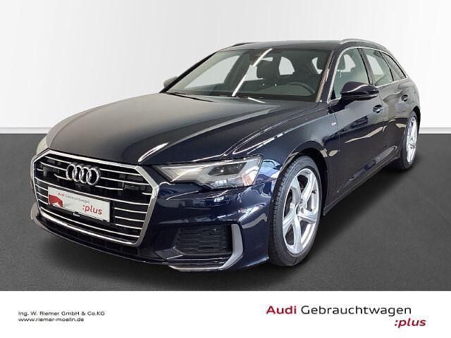 Blau Gebraucht 2023 Audi A6 S-Line Kombi | 44.779 € (Guter Preis) - Bild 1/4