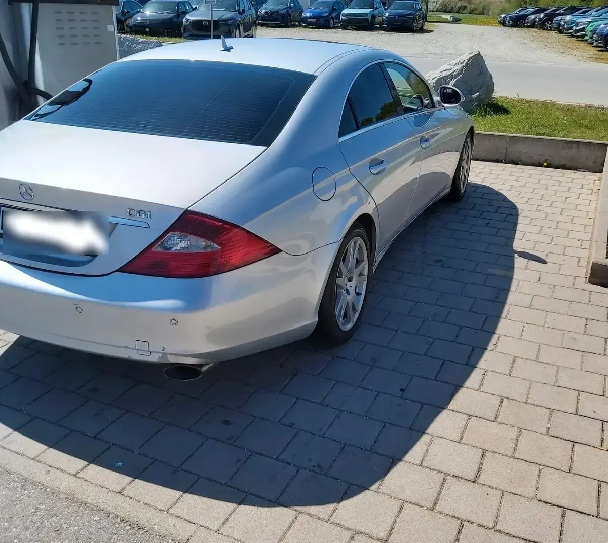 Gebraucht Mercedes CLS320 224 PS (164 kW) 2007 Silber Coupé