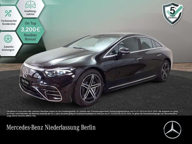 Schwarz Gebraucht 2024 Mercedes EQS450+ Premium Limousine | 84.990 € - Bild 1/3