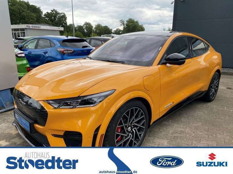 Orange Gebraucht 2021 Ford Mustang Mach-E GT SUV | 56.749 € - Bild 1/4