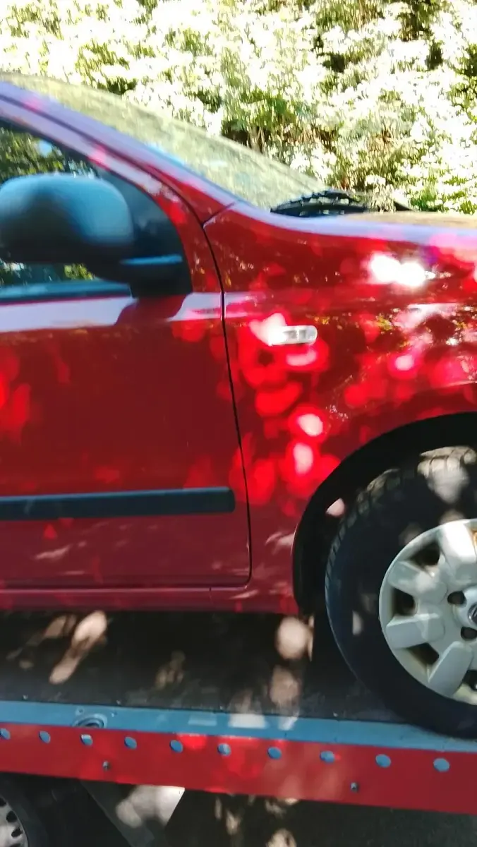 Gebraucht Fiat Panda 69 PS (50 kW) 2011 Rot Kleinwagen