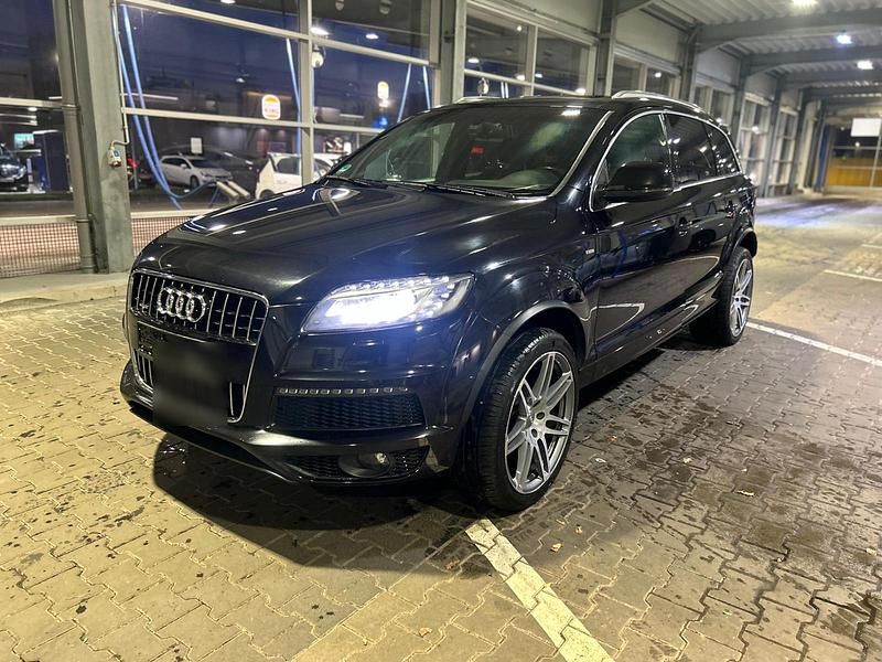 Schwarz Gebraucht 2009 Audi Q7 S-Line SUV | 8.500 € (Superpreis) - Bild 1/4