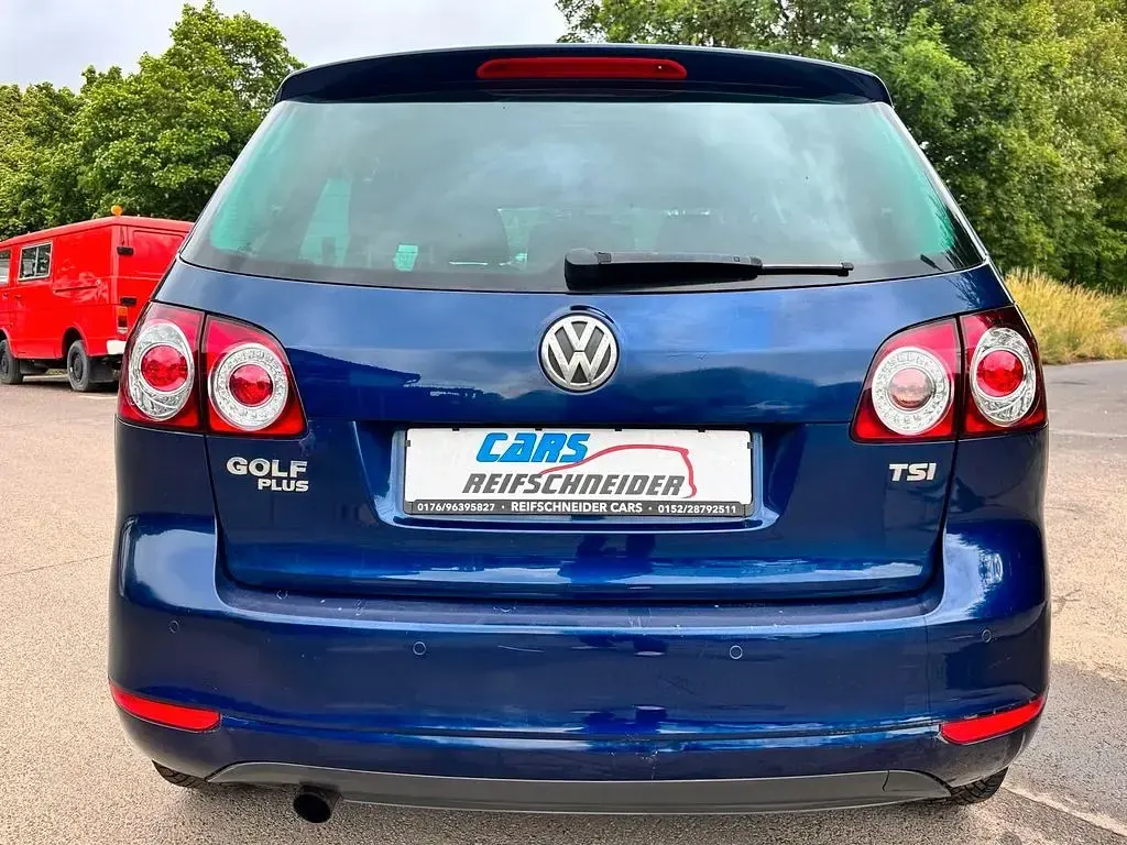 Gebraucht VW Golf Plus Cross Style 105 PS (77 kW) 2011 Blau Van / Kleinbus