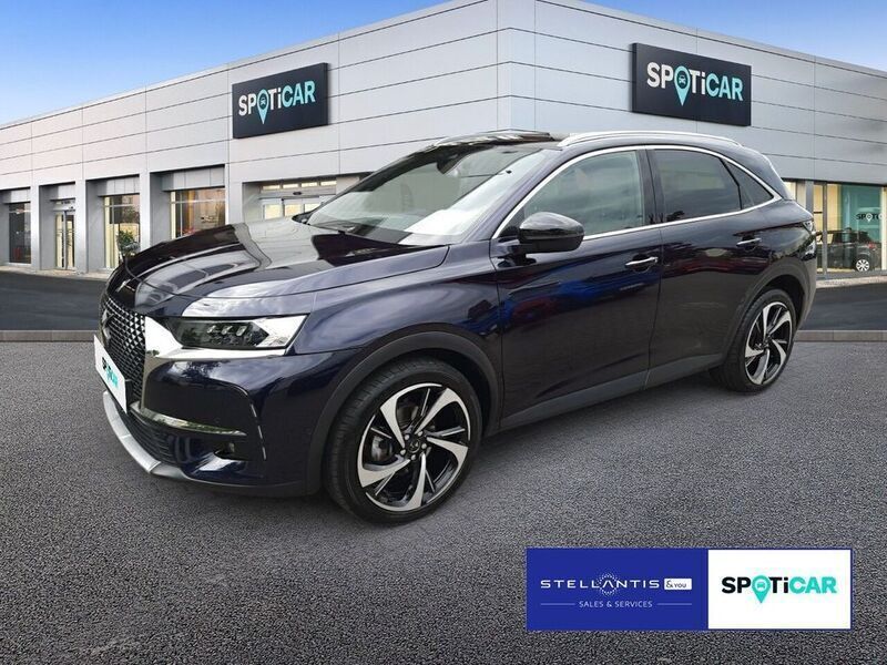 Blau Gebraucht 2022 DS Automobiles DS7 Crossback Rivoli SUV | 24.990 € (Fairer Preis) - Bild 1/4