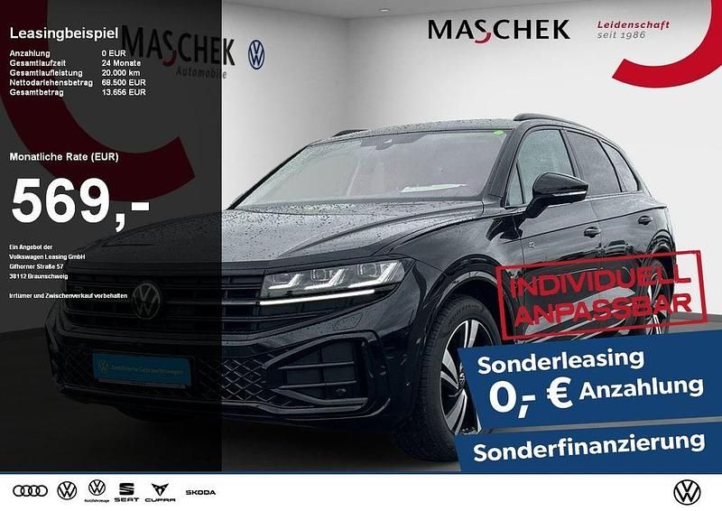 Grenadillschwarz Gebraucht 2024 VW Touareg R-line SUV | 67.240 € (Fairer Preis) - Bild 1/4