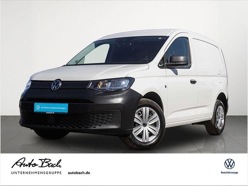 Weiß (candyweiß) Gebraucht 2021 VW Caddy Van / Kleinbus | 19.480 € (Superpreis) - Bild 1/4