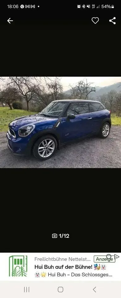 Gebraucht Mini Cooper S Paceman 184 PS (135 kW) 2014 SUV