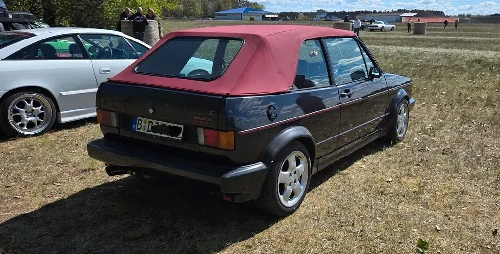 Gebraucht VW Golf Cabriolet 98 PS (72 kW) 1992 Schwarz Cabrio