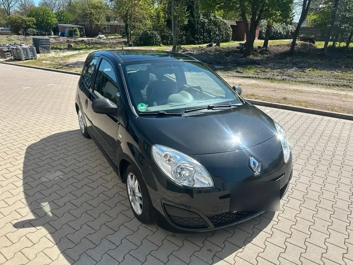 Second-hand Renault Twingo 76 CP (55 kW) 2008 Negru Hatchback
