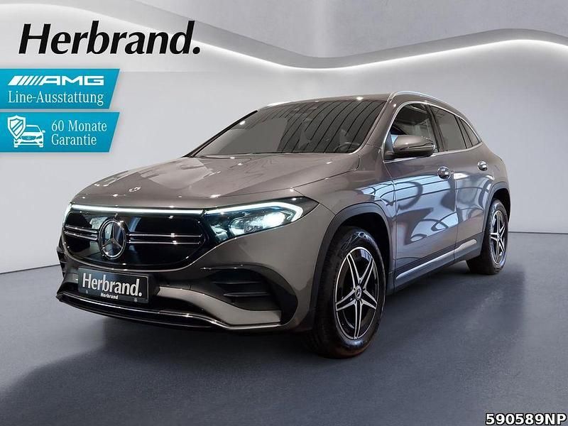 Metalliclack mountaingrau Gebraucht 2023 Mercedes EQA250 AMG SUV | 30.490 € (Guter Preis) - Bild 1/4