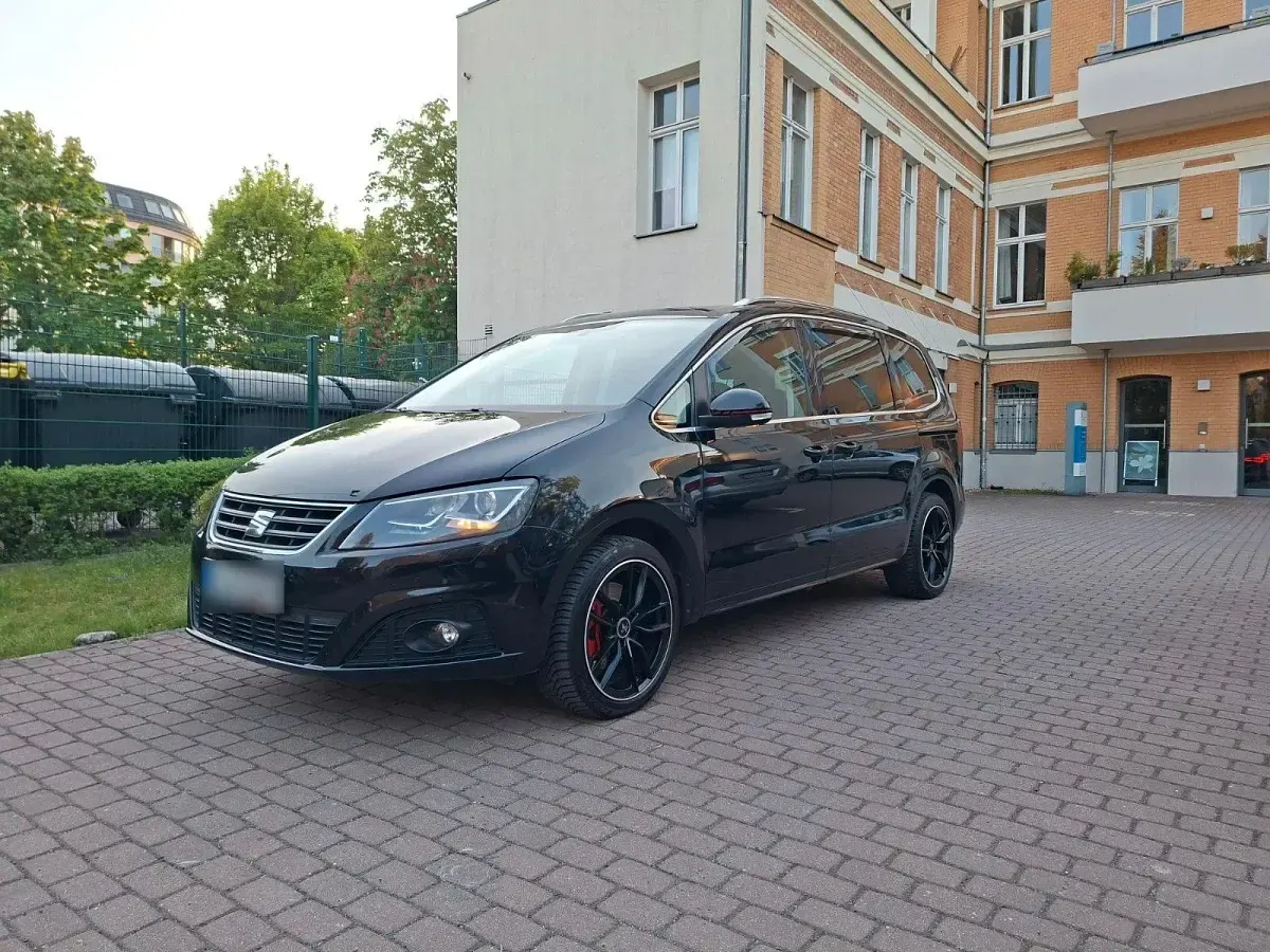 Gebraucht Seat Alhambra Style 184 PS (135 kW) 2017 Schwarz Van / Kleinbus