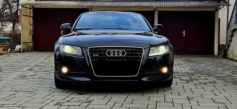Schwarz Gebraucht 2010 Audi A5 S-line plus Coupé | 7.500 € (Superpreis) - Bild 1/4