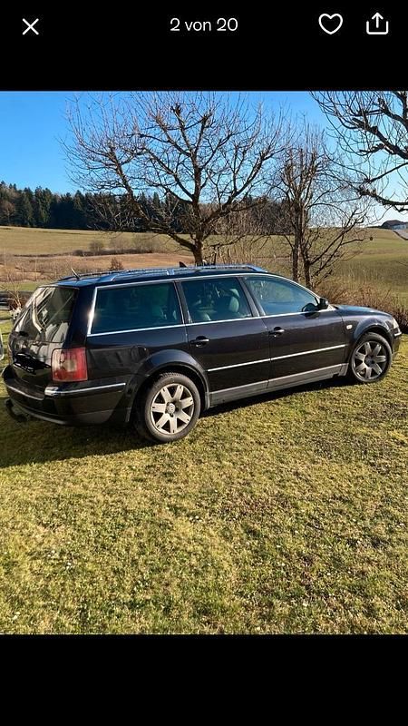 Gebraucht VW Passat 130 PS (95 kW) 2002 Schwarz Kombi