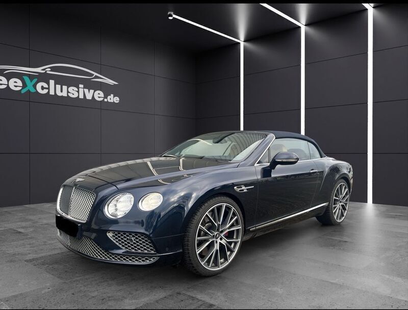 Blau Gebraucht 2016 Bentley Continental GT Convertible Cabrio | 89.900 € - Bild 1/4