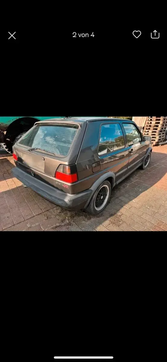 Gebraucht VW Golf II GTI 107 PS (78 kW) 1990 Grau Kleinwagen