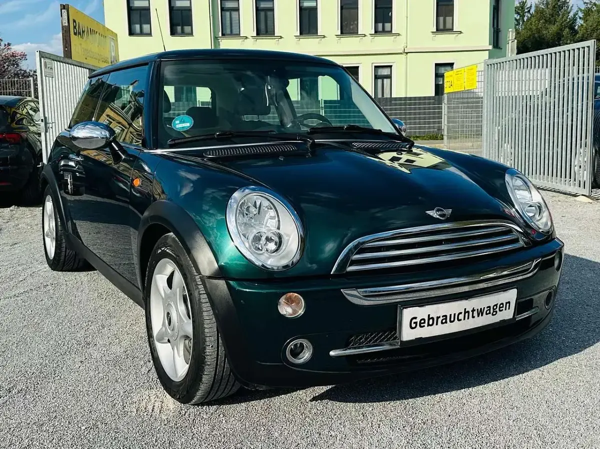 Usata Mini Cooper 116 CV (85 kW) 2005 Verde Utilitaria