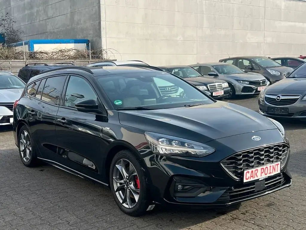 Brugt Ford Focus ST-Line 155 HK (114 kW) 2021 Sort Sedan
