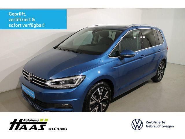 Blau Gebraucht 2020 VW Touran Highline Van / Kleinbus | 27.530 € (Fairer Preis) - Bild 1/4