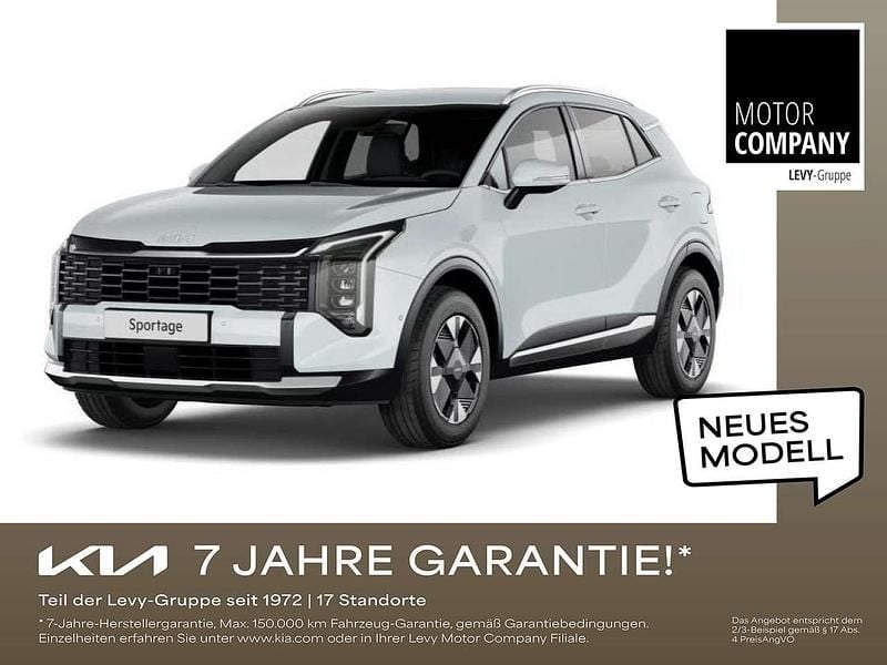 Weiß (carraraweiss) Neu 2025 Kia Sportage Vision SUV | 32.298 € (Guter Preis) - Bild 1/4