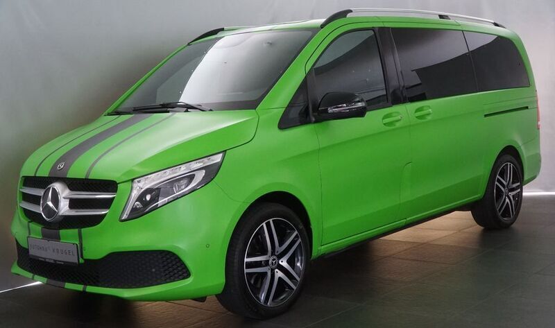 Grün Gebraucht 2020 Mercedes V250 Sport Edition Van / Kleinbus | 49.990 € (Superpreis) - Bild 1/4