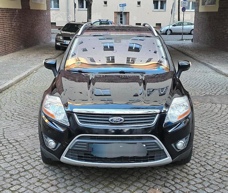 Schwarz Gebraucht 2008 Ford Kuga SUV | 4.299 € (Fairer Preis) - Bild 1/4
