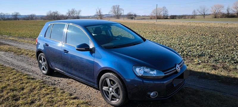 Gebraucht VW Golf VI 80 PS (58 kW) 2010 Blau Kleinwagen