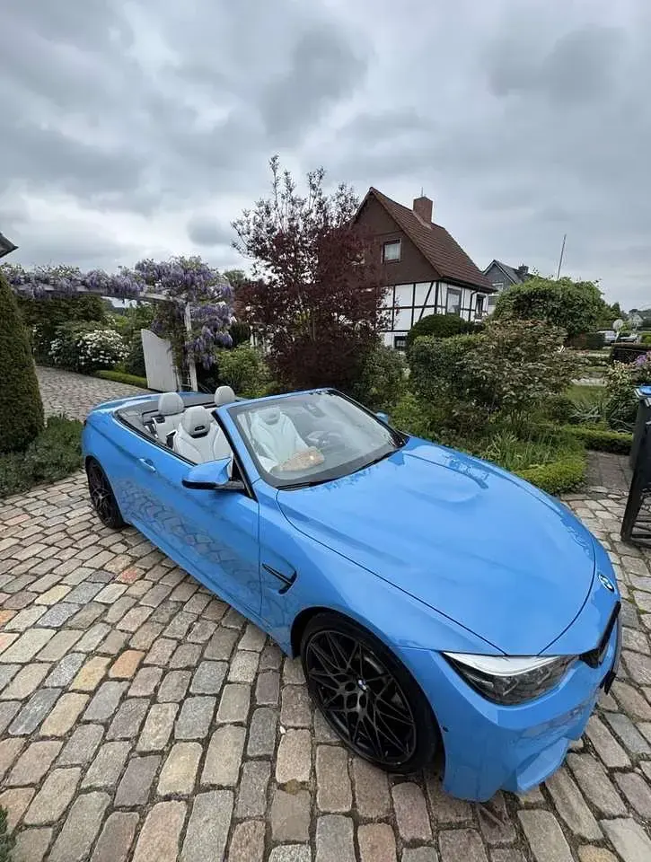 Gebraucht BMW M4 Cabriolet Competition Edition 450 PS (330 kW) 2017 Blau Cabrio