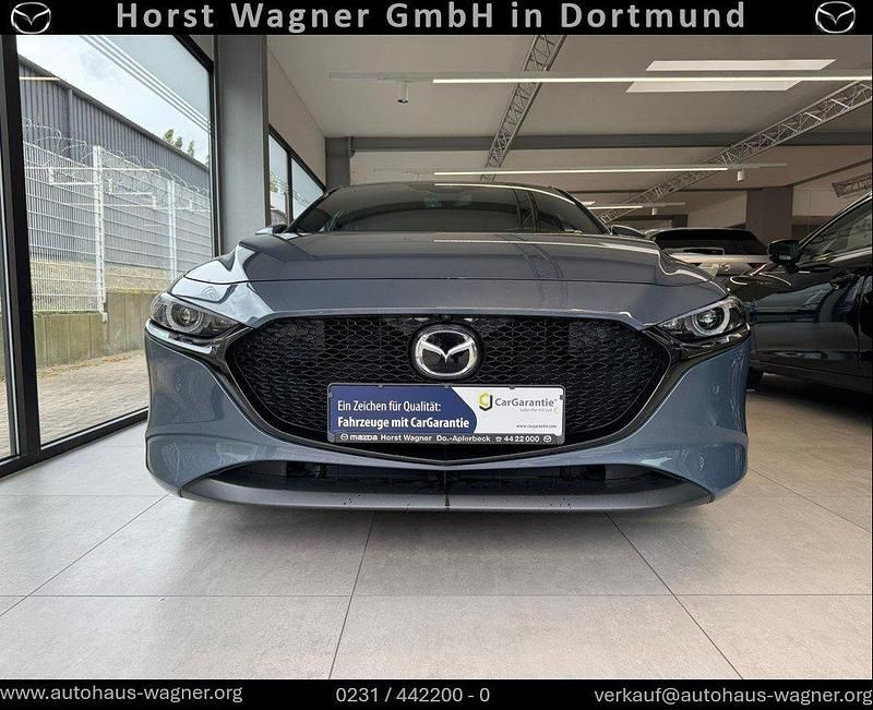 Polymetal grey Gebraucht 2023 Mazda 3 Exclusive-Line Limousine | 27.930 € (Fairer Preis) - Bild 1/3