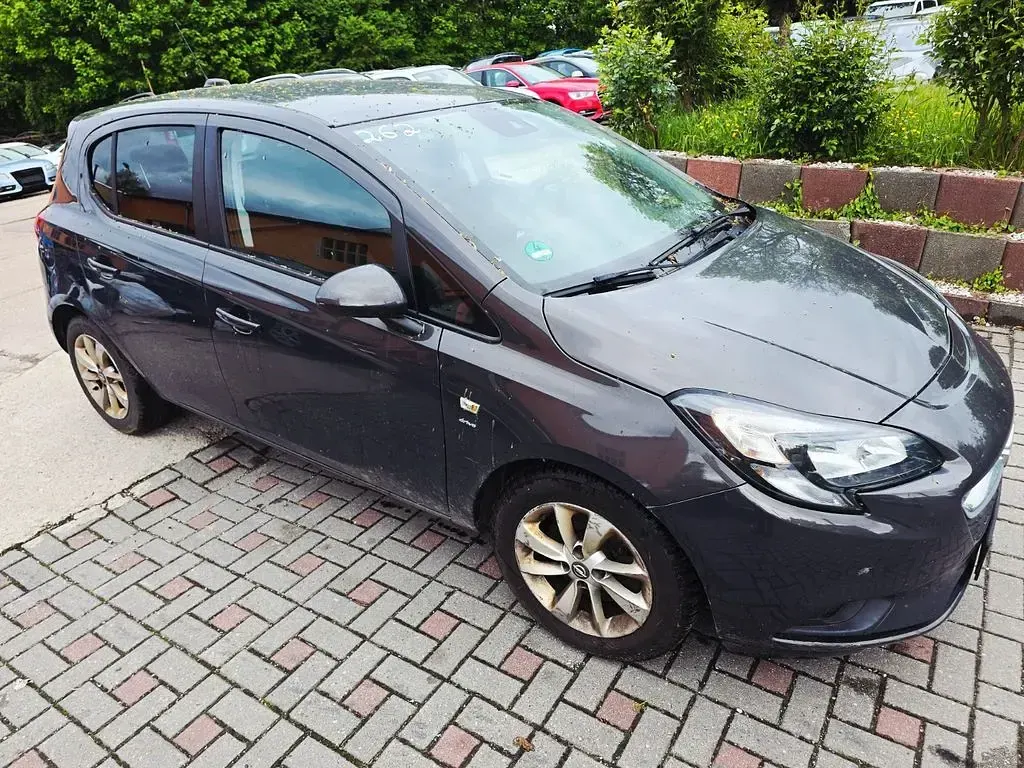 Gebraucht Opel Corsa drive 101 PS (74 kW) 2015 Grau Kleinwagen