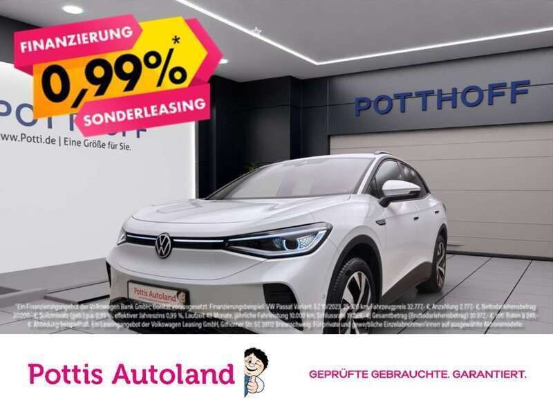 Weiß Gebraucht 2023 VW ID.4 Pro Performance SUV | 36.922 € (Fairer Preis) - Bild 1/4