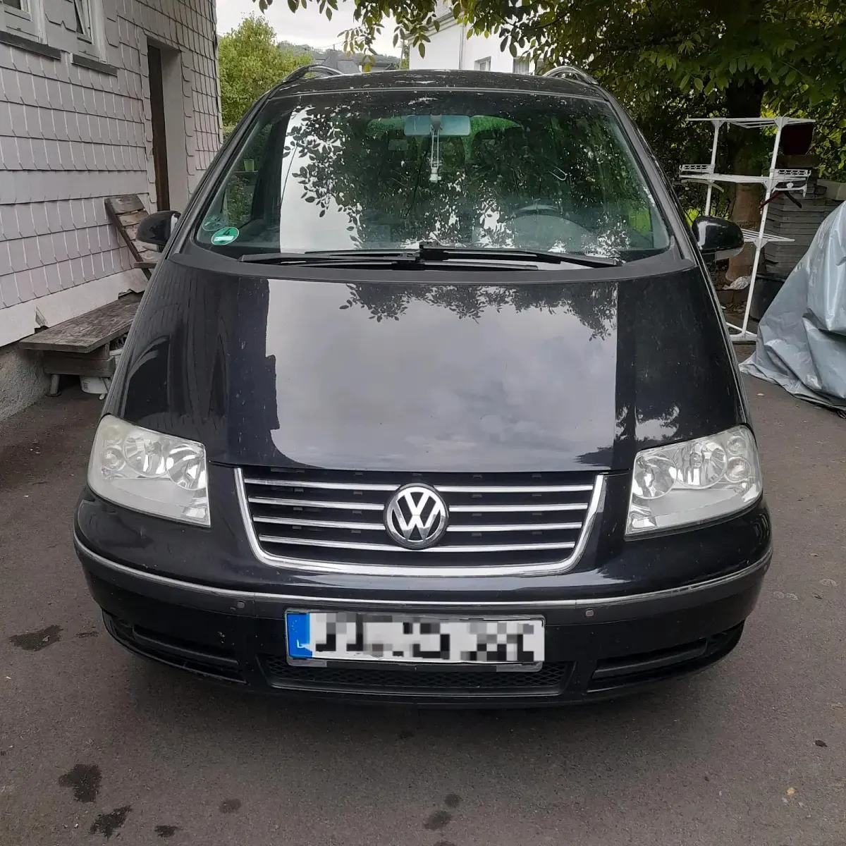 Gebraucht VW Sharan Freestyle 140 PS (102 kW) 2007 Schwarz Van / Kleinbus