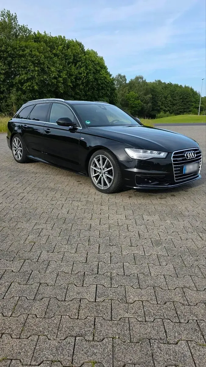Brugt Audi A6 S-Line 218 HK (160 kW) 2015 Sort Stationcar