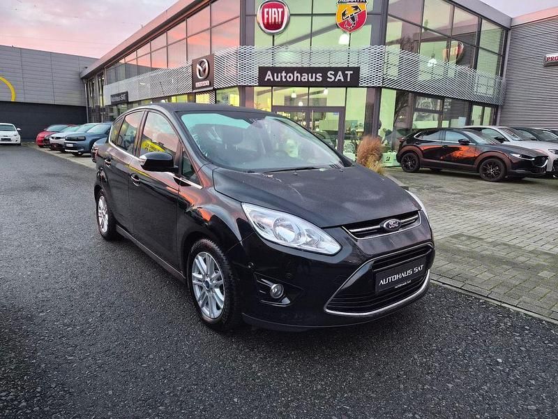Schwarz Gebraucht 2013 Ford C-MAX Titanium Van / Kleinbus | 9.890 € (Etwas zu teuer) - Bild 1/4