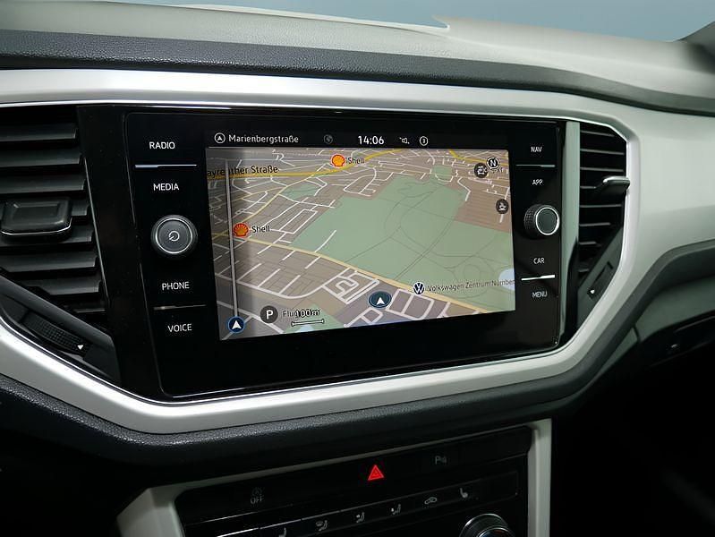 Gebraucht VW T-Roc Cabriolet 150 PS (110 kW) 2020 Weiß Cabrio