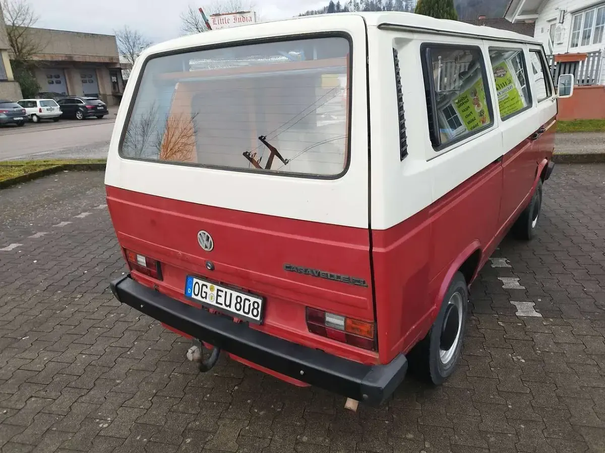 Gebraucht VW Transporter 95 PS (69 kW) 1989 Rot Van