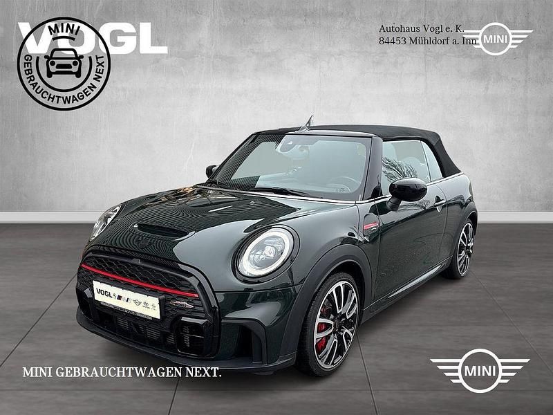 Rebel green uni Gebraucht 2022 Mini John Cooper Works Cabriolet Cabrio | 31.890 € (Guter Preis) - Bild 1/4