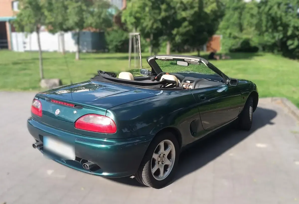 Gebraucht MG F 120 PS (88 kW) 1998 Grün Cabrio