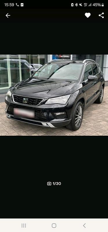 Gebraucht Seat Ateca 190 PS (139 kW) 2017 Schwarz SUV
