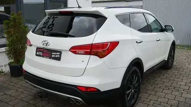 Gebraucht Hyundai Santa Fe Style 200 PS (147 kW) 2016 Weiß SUV