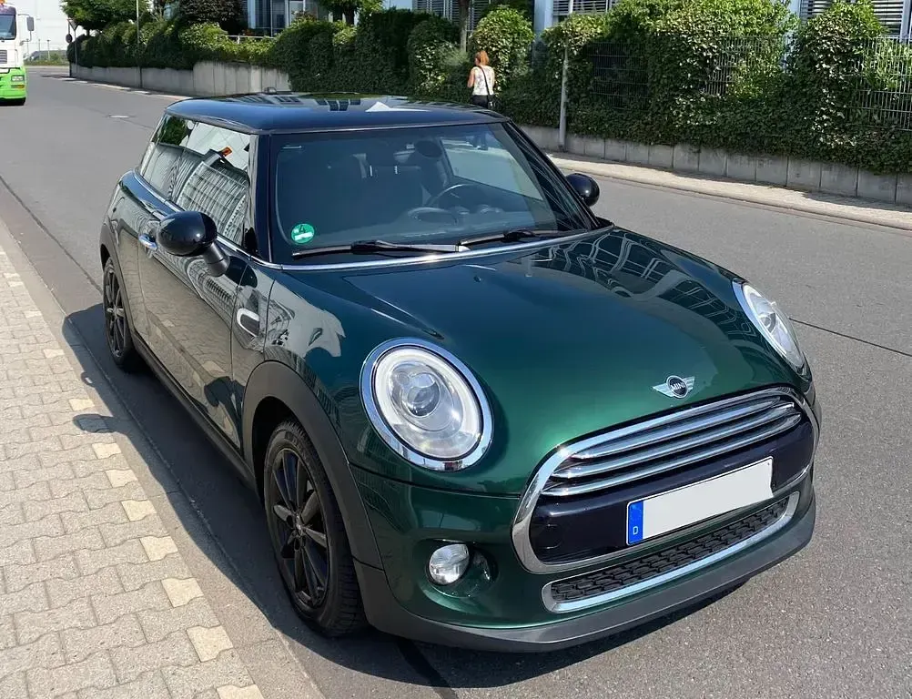 Usado Mini Cooper D 116 HP (85 kW) 2014 Verde Citadino