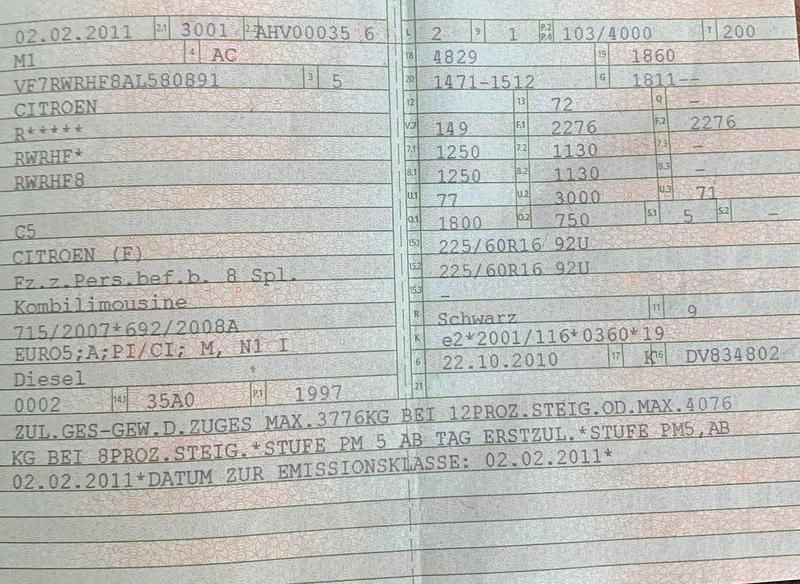 Usado Citroën C5 140 HP (102 kW) 2011 Preto Carrinha