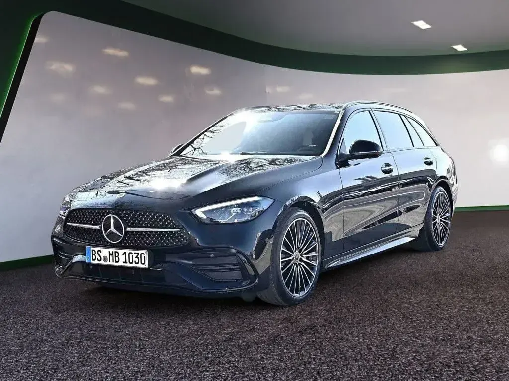 Gebraucht Mercedes C180 AMG line 170 PS (125 kW) 2026 Schwarz Kombi
